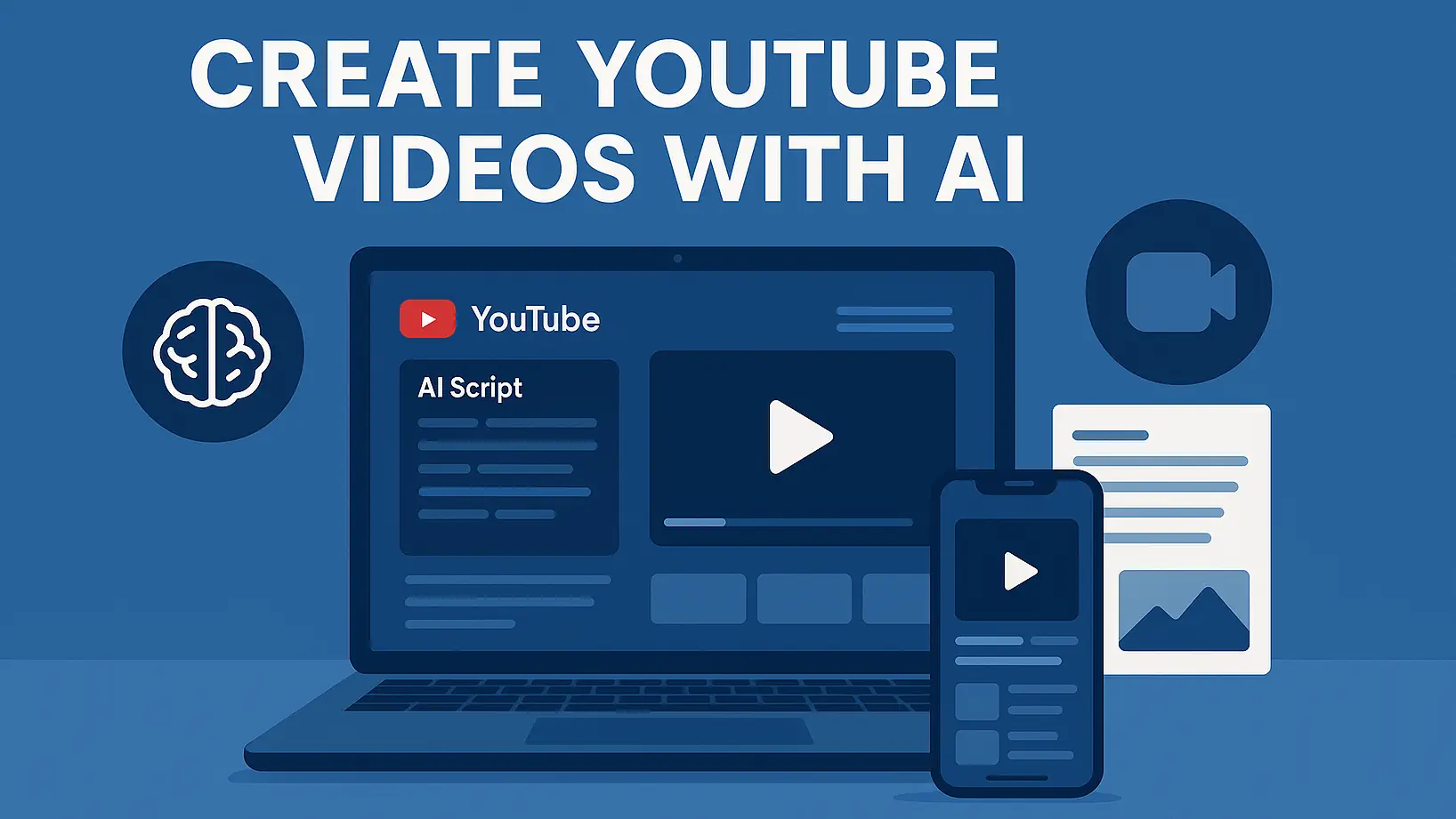 Learn how to create YouTube videos with AI